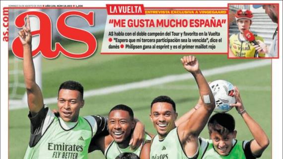 As: "Aferrados a Mbappé"