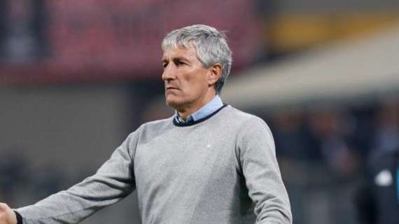 Barça, Setién: "El equipo está mejorando muchas cosas"