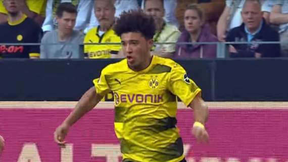 Borussia Dortmund, Sancho sería baja ante el Borussia Mönchengladbach