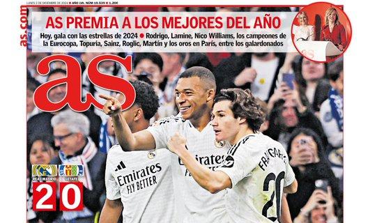 As: "El Madrid ya está aquí"