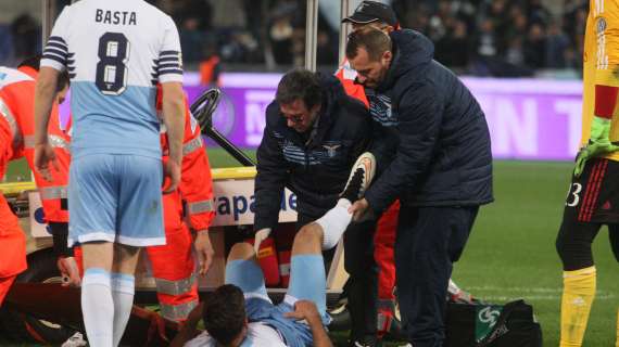 Lazio, grave lesión de Djordjevic
