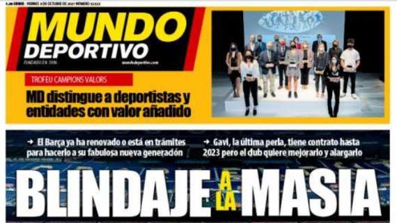 Mundo Deportivo: "Blindaje a La Masía"