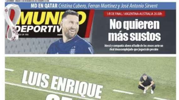 Mundo Deportivo: "Luis Enrique se enfada"