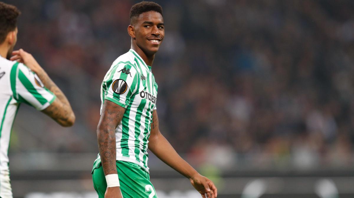 Real Betis, lesión muscular de Junior Firpo