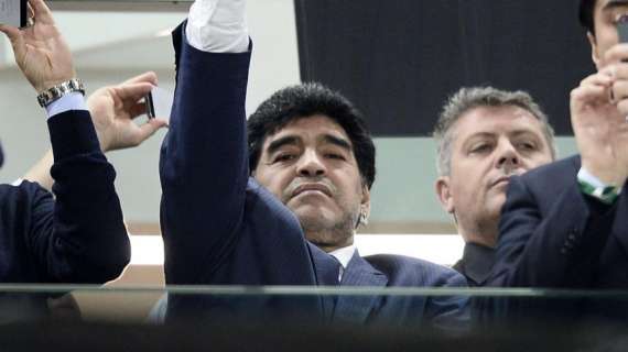 Maradona: "Vamos a trabajar con alma y vida por el Lobo"