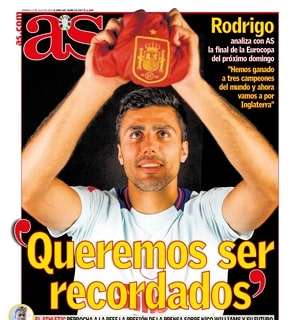 Rodri en As: "Queremos ser recordados"