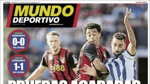 Mundo Deportivo, Ed.Guipúzcoa: "Pruebas acabadas"