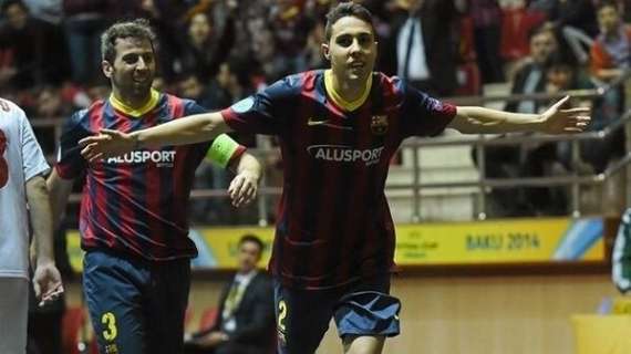 UEFA Futsal Cup, el Barça accede a la final tras derrotar al anfitrión en los penaltis