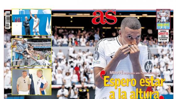 As Mbappé: "Espero estar a la altura del Madrid"