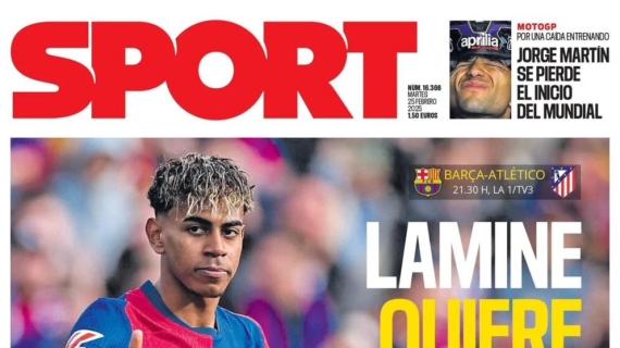 Sport: "Lamine quiere jugar"