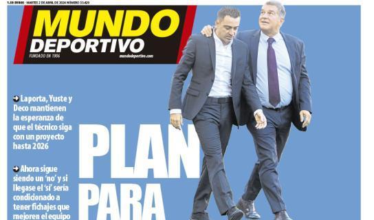 Mundo Deportivo: "Plan para Xavi"