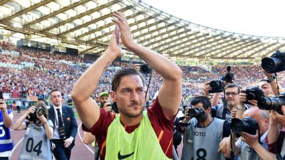 Italia la Roma segunda in extremis en la despedida de Totti