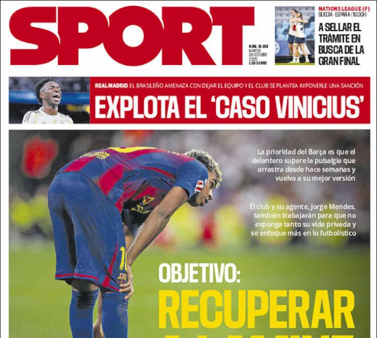 Sport: "Objetivo, recuperar a Lamine"