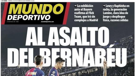 Mundo Deportivo: "Al asalto del Bernabéu"