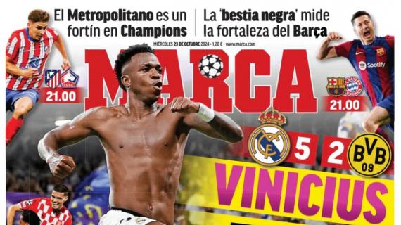 Marca: "Vinícius es de oro"