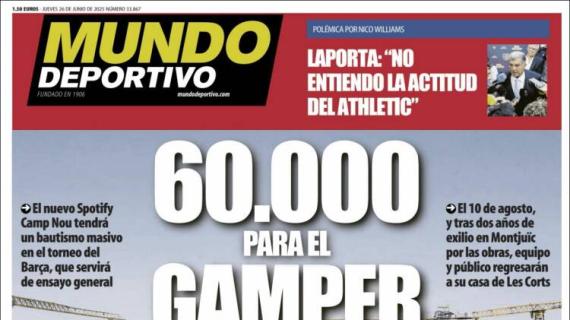 Mundo Deportivo: "60.000 para el Gamper"