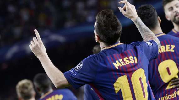 Messi convierte el segundo gol del Barça (0-2)