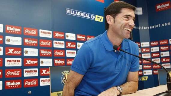 Marcelino: "El Villarreal parte como favorito"