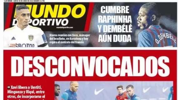 Mundo Deportivo: "Desconvocados"