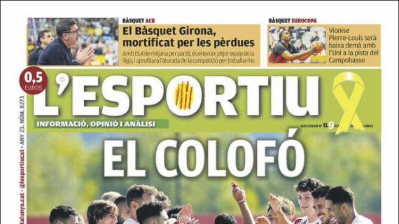 L'Esportiu, Ed.Girona: "El colofón"