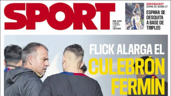 Sport: "Flick alarga el culebrón Fermín"