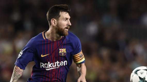 Messi anota su cuarto gol de la noche (6-1)