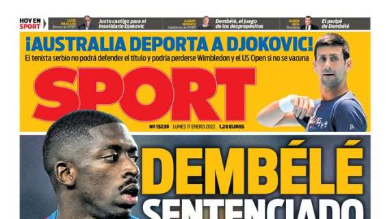 Sport: "Dembélé sentenciado"