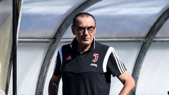 Juventus, Sarri: "Entrenar es mi vida pero tuve que dar un paso atrás"