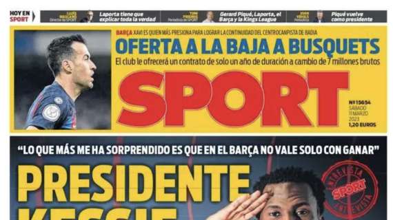 Sport: "Presidente Kessie"