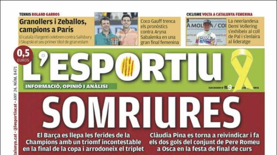 L'Esportiu: ”Sonrisas”