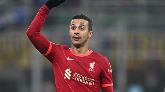 Liverpool, Thiago Alcantara con molestias físicas a seis días de la final
