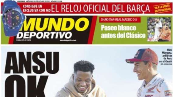 Mundo Deportivo: "Ansu, OK"