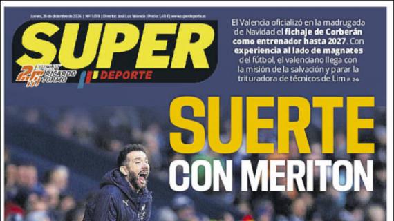 Superdeporte: "Suerte con Meriton"