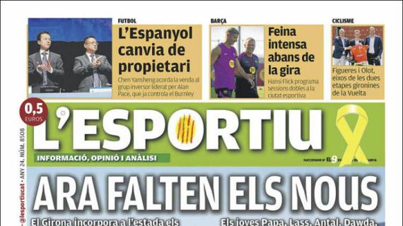 L'Esportiu, Ed.Girona: "Ahora faltan los nuevos"