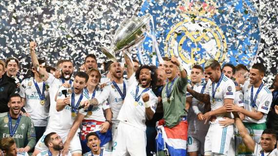 FOTONOTICIA TMW - El festejo del Real Madrid tras la final de Kiev