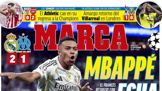 Marca: "Mbappé echa otra mano"