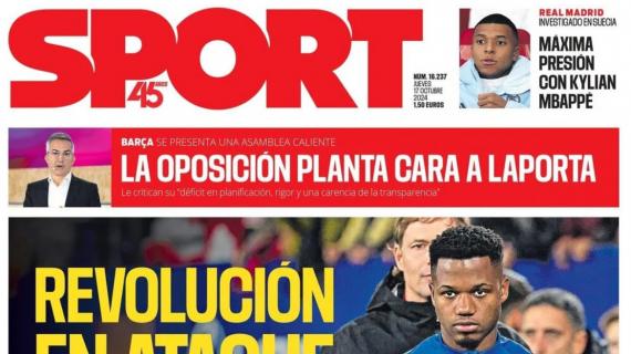 Sport: "Revolución en ataque"