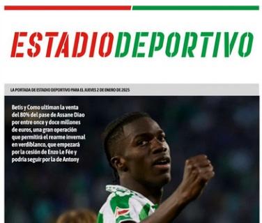 Estadio Deportivo: "No pierde el tiempo"