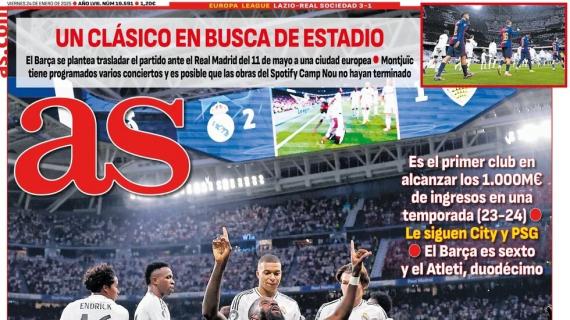 As: "El Madrid gana la Liga de oro"