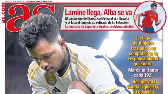 As: "En las botas de Rodrygo"