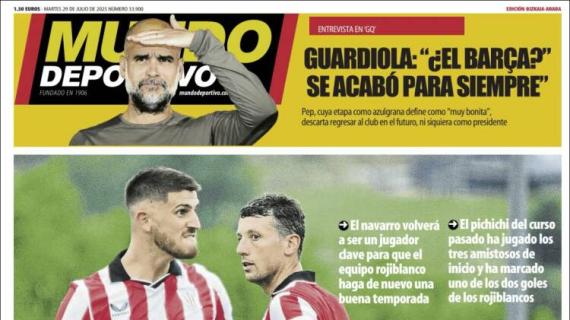 Mundo Deportivo, Ed.Vizcaya: "Sancet crucial"