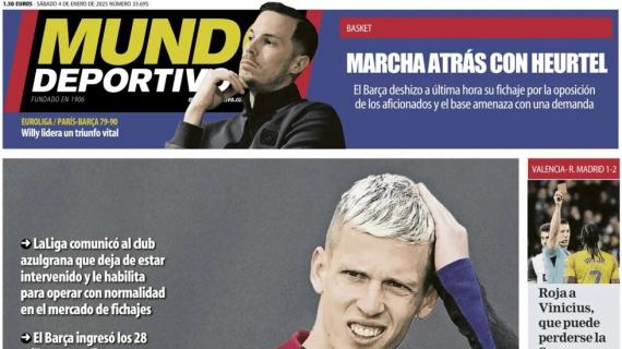 Mundo Deportivo: "Regla 1:1 para el Barça"