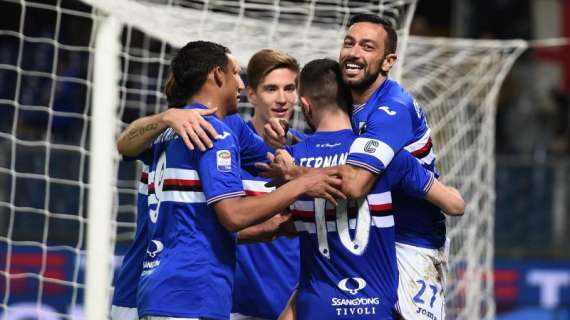 Italia, la Sampdoria no da lugar a la sorpresa ante el Pescara (3-1)