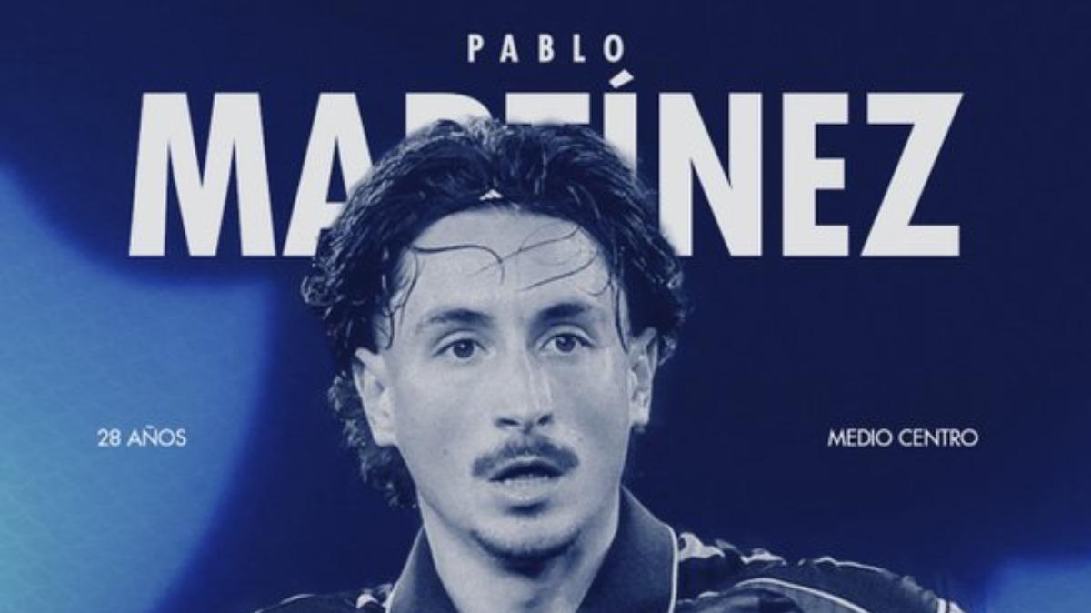 Pablo Martínez ya es nuevo jugador del Málaga
