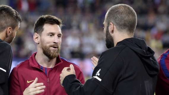 Messi, sobre las críticas a Higuaín: "Se dicen barbaridades, vivimos con ello"