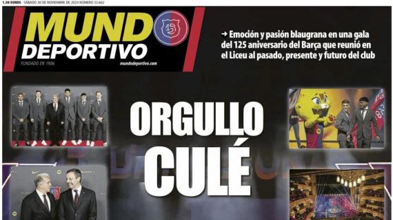 Mundo Deportivo: "Orgullo culé"