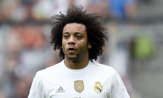 Real Madrid, Marcelo tocó balón