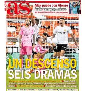 As: "Un descenso, seis dramas"