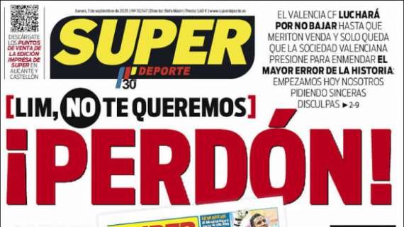 Superdeporte: "Perdón"