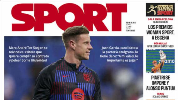 Sport, Ter Stegen: "Seguiré en el Barça"
